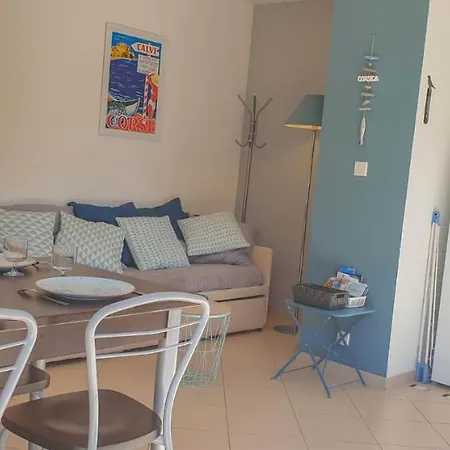 Joli Appartement En Corse Avec Piscine Belgodere  Exterior photo